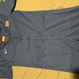 Nike Navy Jumpsuit with Flag Accents